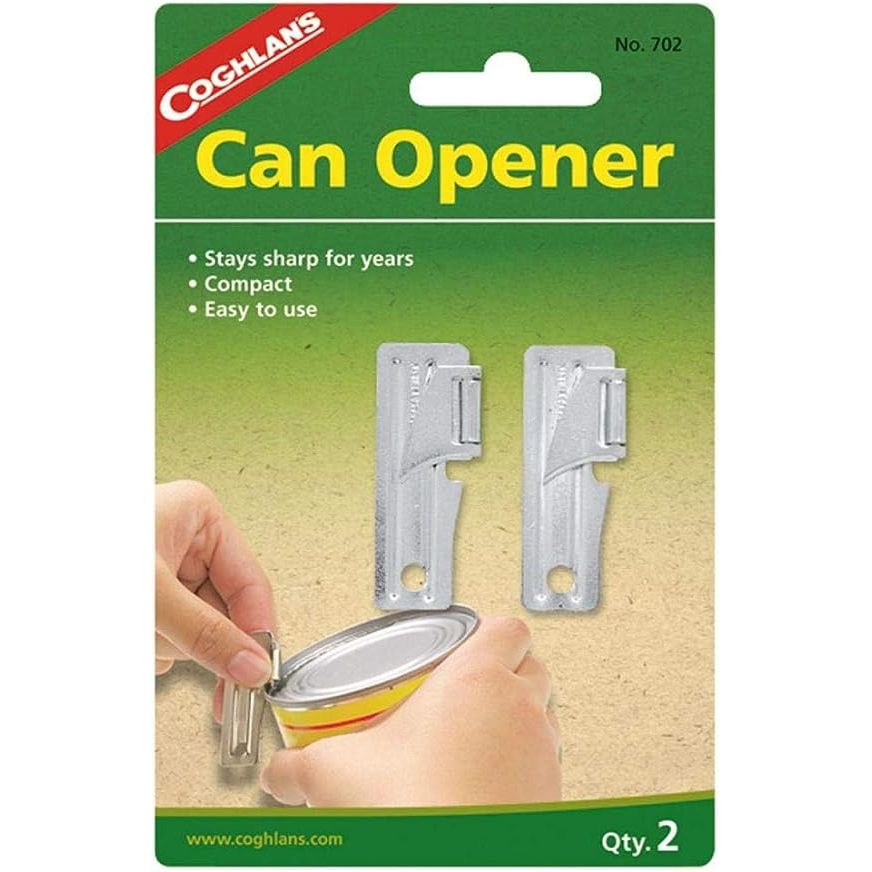 The Coghlan's G.I. Can Opener is a must-have tool for anyone looking to effortlessly open canned food. Designed with camping enthusiasts, hikers, and outdoor adventurers in mind, this compact and lightweight can opener is the ideal companion for all your outdoor culinary needs.
Crafted from durable stainless steel, the G.I. Can Opener is built to w