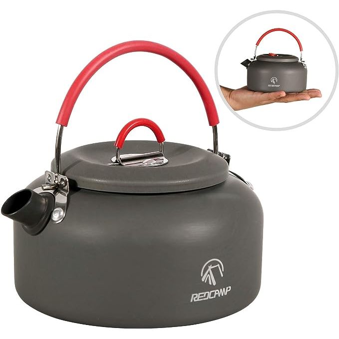 If you're a camping enthusiast or love outdoor adventures, the REDCAMP 0.8L/0.9L/1.4L Outdoor Camping Kettle is an essential companion for your journeys. Engineered with convenience and functionality in mind, this compact and lightweight kettle ensures that you can savor your favorite hot beverages on the go.