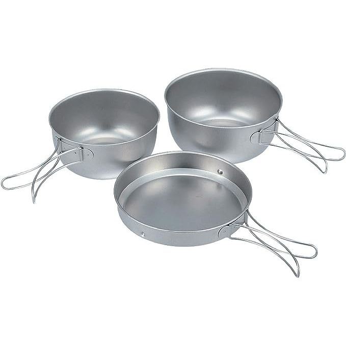 Snow Peak Titanium Cook Set is a high-quality cooking kit made from durable and lightweight titanium material. It is designed to offer convenience and efficiency for outdoor cooking enthusiasts.