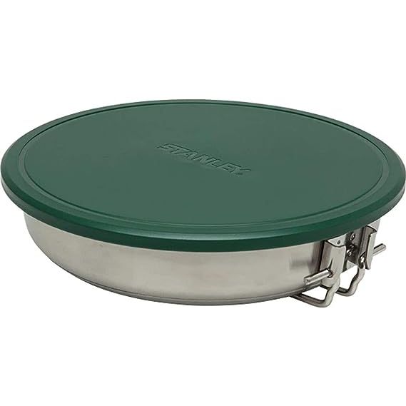 The Stanley Adventure Stainless Fry Pan Camp Cook Set is the ultimate camping companion, offering a versatile and convenient solution for cooking outdoors. This 9-piece mess kit includes everything you need to whip up delicious meals during your camping trips, hiking adventures, or any other outdoor activities.