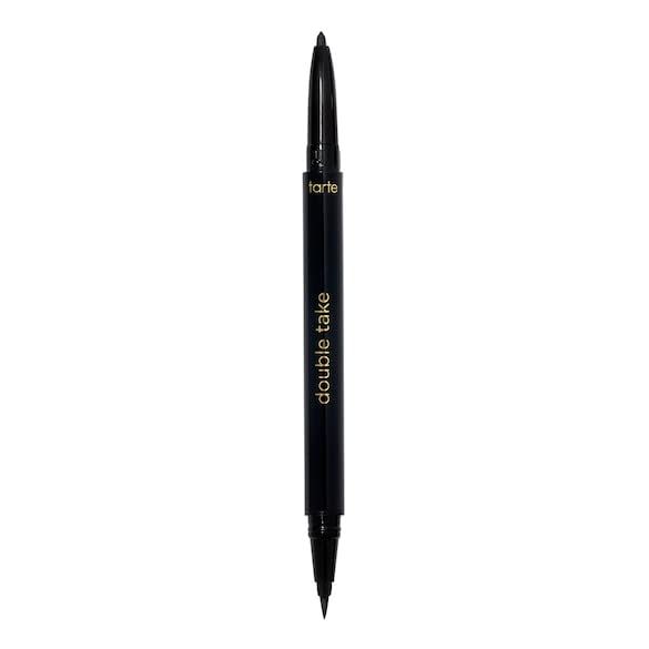 Elevate your eye game with the Tarte Tarteist Double Take Eyeliner in luscious black, a makeup-must for anyone aiming to achieve an array of stunning eye looks with ease and precision.