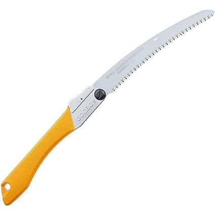 One of the key advantages of this folding saw is its compact size and folding mechanism. The GomBoy Curve can be easily folded into a compact form, making it convenient to transport and store. This feature is especially useful for outdoor enthusiasts, hikers, campers, and gardeners who require a portable tool that can be carried in a backpack or pocket.