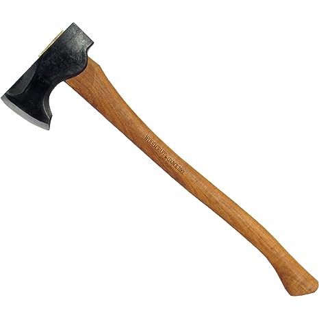 The Council Tool 2# Wood-Craft Pack Axe is a versatile and durable tool designed for various woodcraft tasks. This pack axe features a 24" hickory handle, which not only provides excellent strength and durability but also offers a comfortable grip during use.
Crafted by Council Tool, a reputable brand known for their high-quality tools, this pack a