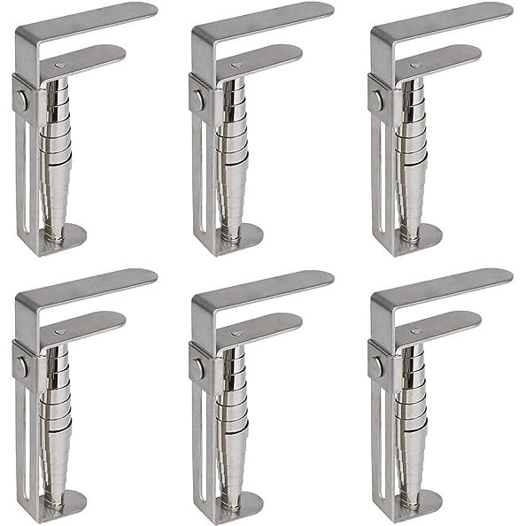 Introducing our high-quality tablecloth clips, perfect for keeping your tablecloth securely in place. Made from 304 stainless steel, these clips are durable, rust-proof, and easy to clean. The professional polishing surface ensures a smooth and flawless finish, making them safe to use without hurting your hands.