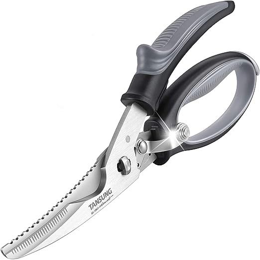 Introducing our revolutionary Multipurpose Efficiency Booster Kitchen Shears! Say goodbye to cluttered kitchen drawers filled with numerous tools because these versatile shears can do it all.