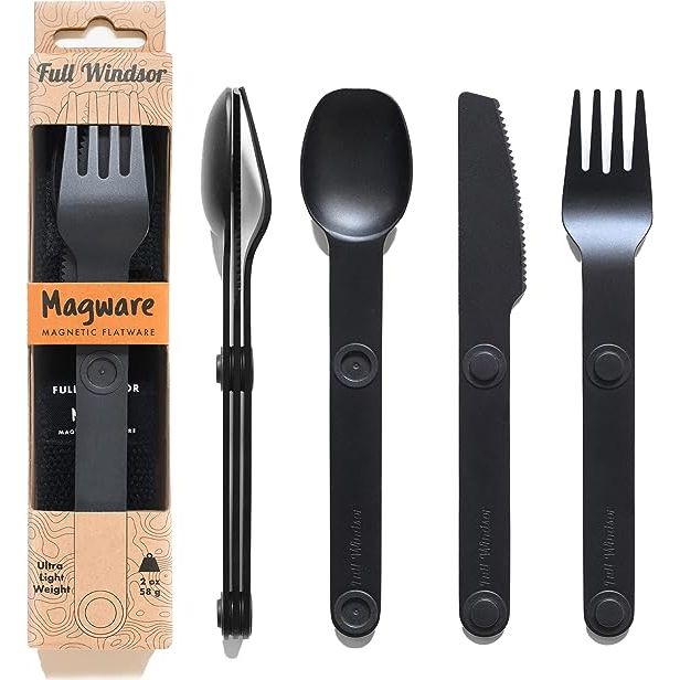 In addition to being suitable for outdoor activities, the MAGWARE Magnetic Camping Utensil Set is also an excellent choice for daily use. The set is dishwasher safe, allowing for effortless cleaning after each meal. This feature makes it an eco-friendly alternative to disposable cutlery, as it can be reused countless times.