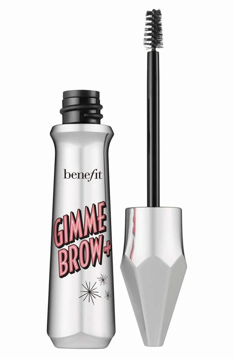 Unlock the secret to naturally luscious and voluminous brows with Benefit Cosmetics' Gimme Brow+ Volumizing Eyebrow Gel in the versatile 3.5 Medium Brown shade. Packaged in a travel-friendly 0.1oz/3g size, this innovative brow enhancer is expertly designed to amplify your brows with a few effortless strokes. Crafted for those desiring a boost of density and definition, this medium brown pigmentation is perfect for complementing your beautiful brow color with a rich and realistic finish.

Perfect your arches with ease using this acclaimed Gimme Brow+ formula that brings unrivaled dimension and control to your brow game. Featuring a precision brush applicator tailor-made for seamless application, the gel texture works wonders by clinging to each hair, filling in gaps, and sculpting the brows to achieve that coveted, well-manicured aura. A favorite among beauty aficionados, this buildable brow solution is your go-to for a naturally bold statement that gracefully frames your face.

Step into the realm of brow perfection where durability meets the art of eyebrow enhancement. The Gimme Brow+ gel is your reliable ally against the elements, boasting water resistance and smudge-proof resilience that withstands your dynamic lifestyle. Enriched with nourishing ingredients, it maintains healthy-looking brows, free from the worry of dryness or breakage. Enjoy the convenience of a quick touch-up that lasts all day, making Benefit Cosmetics' brow gel an indispensable addition to your makeup collection, ensuring beautifully defined brows that express your individuality with every glance.