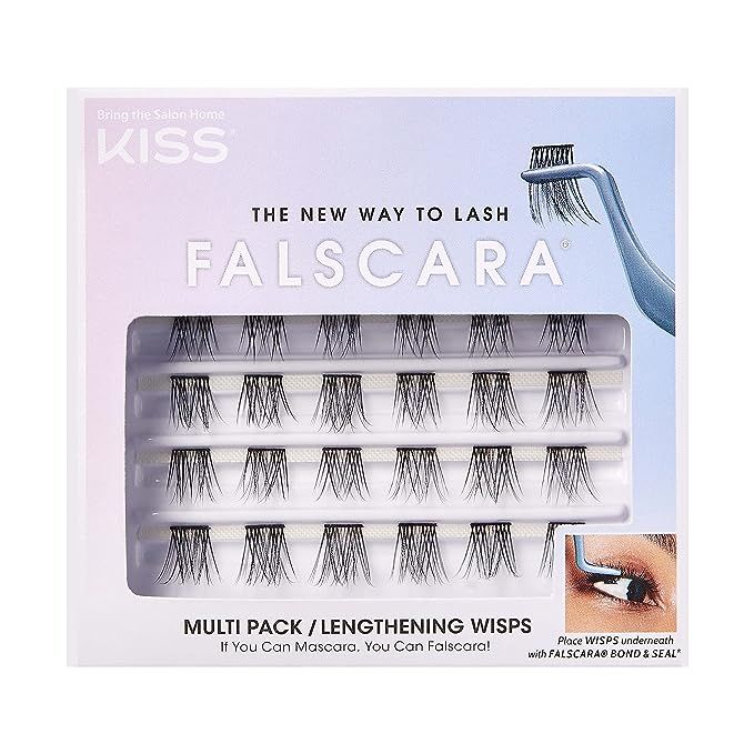 Unlock the secret to effortlessly beautiful lashes with KISS Falscara’s innovative featherlight technology. These DIY-friendly wisps emulate professional eyelash extensions, providing a believable boost of volume and length that blends seamlessly with your natural lashes. With 24 mini lash clusters at your fingertips, you can customize a range of looks—from a subtle, daytime flutter to a bold, evening-ready statement—while enjoying the lightweight comfort and superior hold.