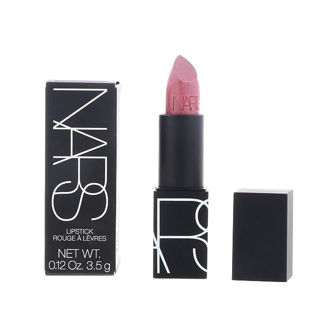 Experience the indulgent texture and hydrating benefits of NARS Sheer Lipstick in Instant Crush. Its formula is crafted to glide on with ease, leaving your lips bathed in moisture and delivering a soft, glossy sheen that lasts. The sleek package design allows for precise application, making touch-ups a breeze, giving you the confidence to maintain a flawless, captivating lip anytime, anywhere. Choose NARS Sheer Lipstick in Instant Crush to infuse a touch of modern radiance into your makeup repertoire.