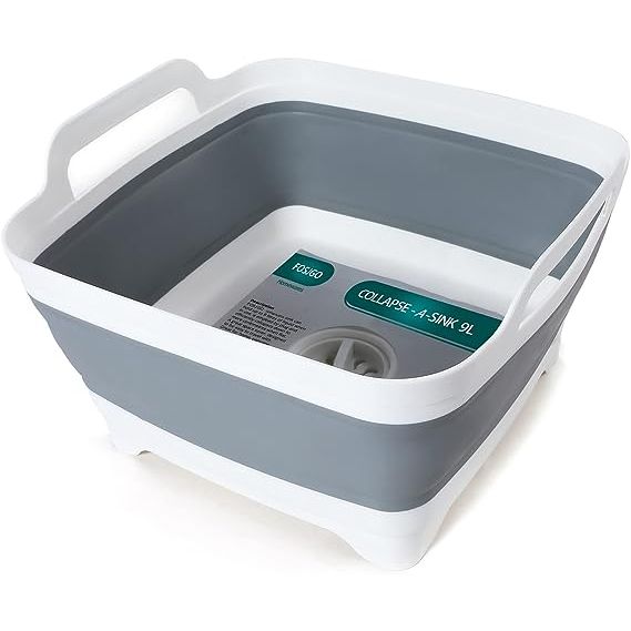 The FOSJGO 9L Collapsible Dish Tub is a must-have tool for anyone looking for convenience and functionality in their daily chores or outdoor adventures. This portable washing basin is perfect for washing dishes, laundry, and various other purposes. With its 9-liter storage capacity, you'll have more than enough space for your dishes, utensils, or c