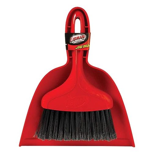 The Libman 906 Dust Pan with Whisk Broom is a must-have cleaning tool that eliminates the hassle of sweeping up small messes. Designed for both indoor and outdoor use, it offers a convenient and efficient solution for tidying up.