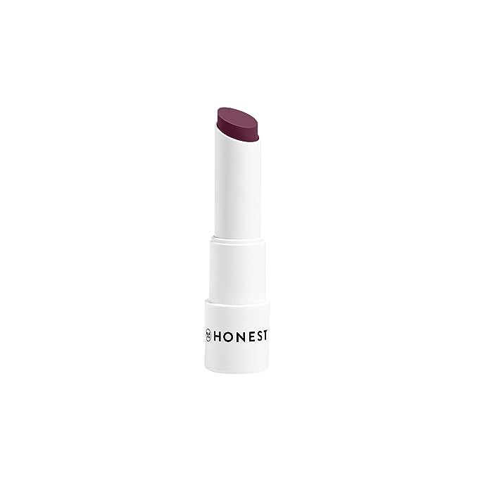 Honest Beauty Tinted Lip Balm | Antioxidant-rich Acai Extracts + Avocado Oil | EWG Certified, Vegan, Cruelty Free | Plum Drop image