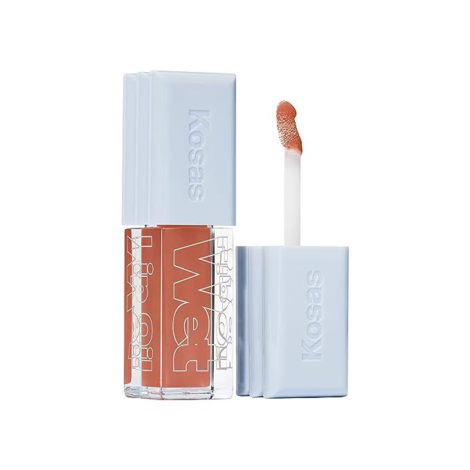 The Kosas Wet Lip Oil Gloss - Hydrating Lip Plumping Treatment is a groundbreaking cosmetic product that combines the benefits of a lip gloss with the nourishing properties of a lip treatment.