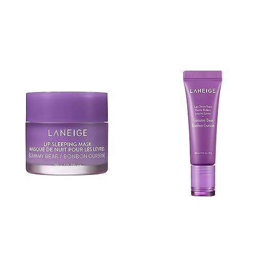 1 LANEIGE Lip Glowy Balm: Hydrate, Glossy, Lightweight, Moisturize & Tint with Shea Butter