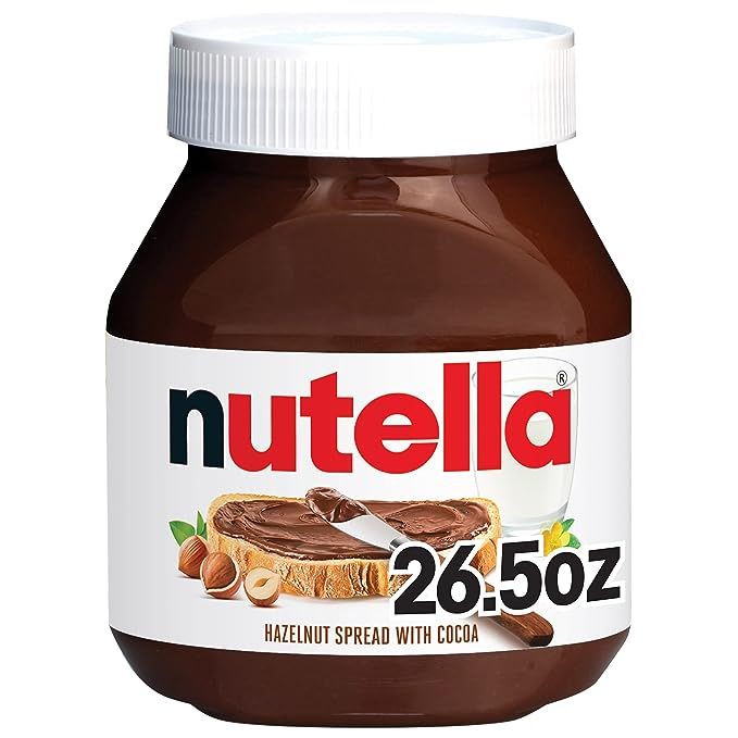 Introducing Nutella Hazelnut Spread, the original and beloved classic that is enjoyed around the globe. With a 26.5-ounce jar, this creamy and irresistible hazelnut spread with cocoa is the perfect addition to your breakfast routine.