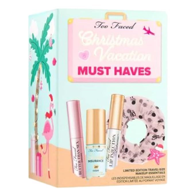 In the spirit of the holiday season, cosmetics brand Too Faced has introduced a Limited Edition Christmas Vacation collection, featuring a range of travel-sized makeup essentials. This collection allows beauty enthusiasts to indulge in their favorite beauty products on-the-go, ensuring they look glamorous throughout their festive vacations.