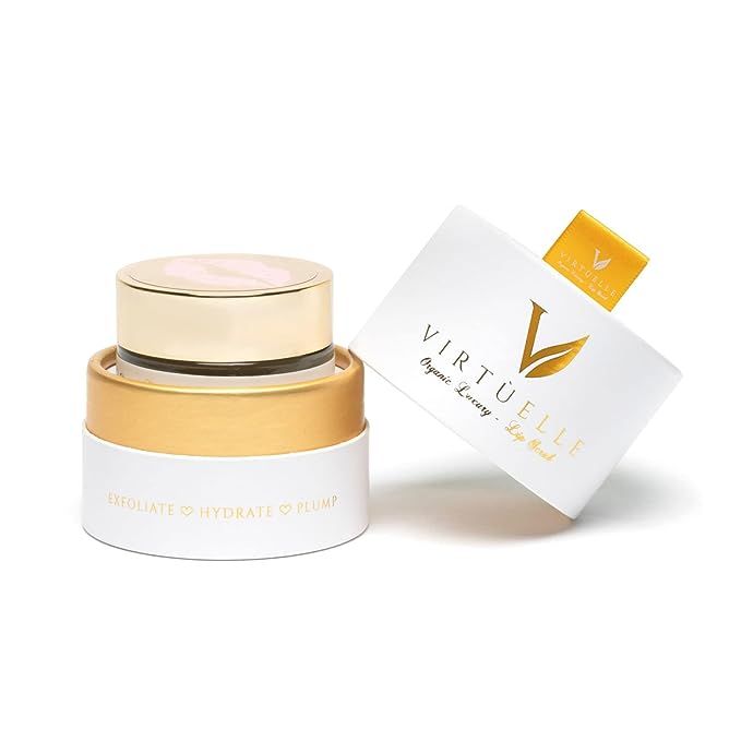 Introducing a must-have product for your lip care routine – a Virtuelle Lip Scrub. This 100% natural, organic luxury lip scrub offers a 3-in-1 solution to exfoliate, plump, and hydrate chapped lips, leaving them soft and kissable.