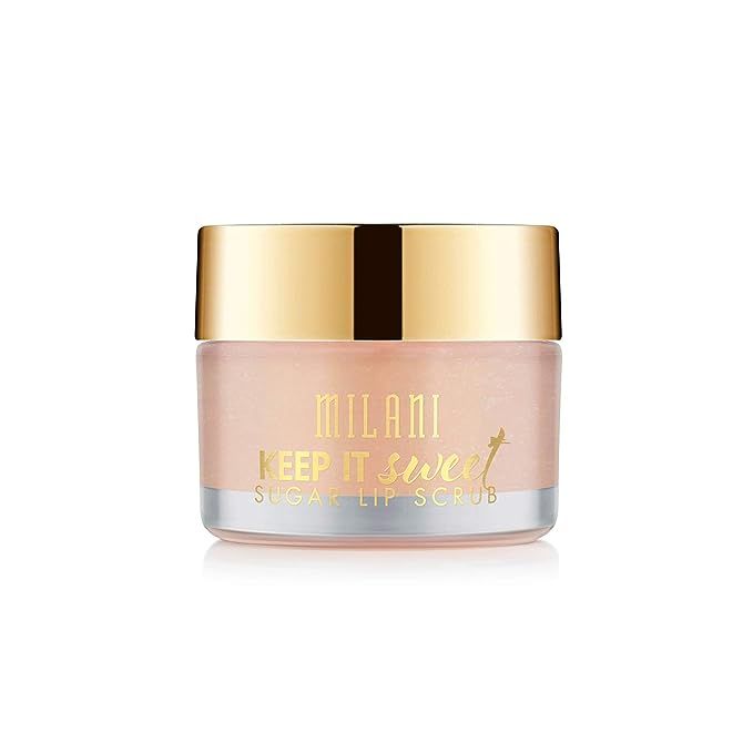 Pamper your lips with Milani's Keep It Sweet Sugar Lip Scrub, your go-to secret for irresistibly smooth and supple lips. Elevate your lip care routine with this luxurious scrub, designed to gently exfoliate while deeply hydrating your pout.