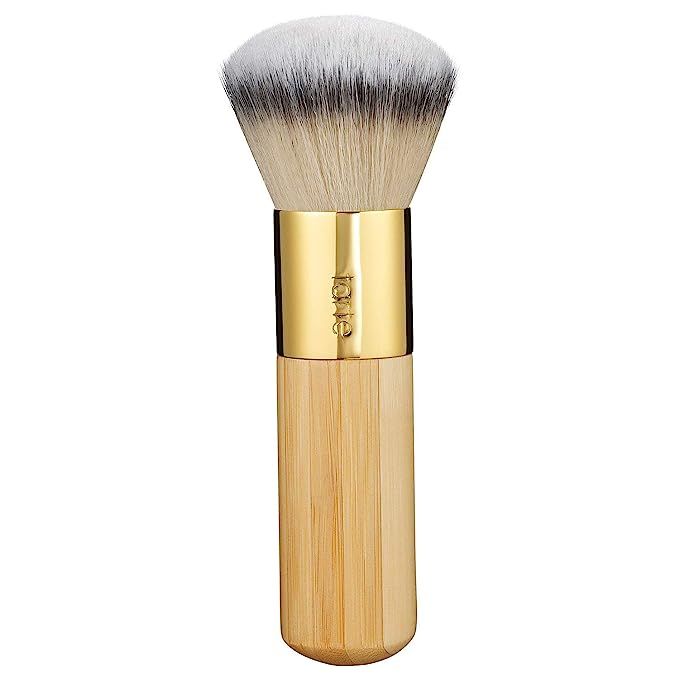 Achieve a professional, airbrushed complexion with ease using the Buffer Airbrush Finish Bamboo Foundation Brush from Tarte Cosmetics. Expertly engineered for perfection, this eco-friendly brush boasts ultra-dense bristles that masterfully blend and buff both liquid and powder foundations, assuring a streak-free and flawless coverage. Whether you're a makeup enthusiast or a seasoned artist, the high-grade bamboo material not only provides a durable and comfortable grip but also ensures sustainable beauty practices without compromising on performance.

Crafted with precision, the Tarte Buffer Bamboo Foundation Brush is your secret to a perfectly smooth and evenly-toned visage. The brush's unique structure is meticulously designed to contour the face, offering unparalleled control to effortlessly cover every curve, including challenging spots like the under-eye area and the nose's crevices. Embrace the transformative power of this essential beauty tool that guarantees a natural-looking finish, as if you've been airbrushed by the hands of a professional.

Stand out with a foundation application that's synonymous with perfection. The Buffer Airbrush Finish Bamboo Foundation Brush is not just a tool; it's a game-changer in your makeup routine. Skillfully diffuse imperfections, soften fine lines, and shrink the look of enlarged pores with every swirl. Moreover, the antibacterial properties of bamboo allow you to maintain a clean and safe makeup regimen. Elevating your beauty arsenal, this Tarte brush supports adjustable coverage, enabling you to dictate the intensity from sheer elegance to bold sophistication. Discover the difference with Tarte Cosmetics - where sublime coverage and environmental consciousness go hand in hand.