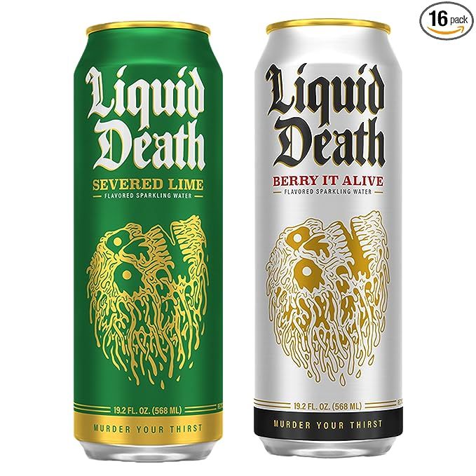 1 Liquid Death Lime & Berry Mixed Pack (16 x 19.2 oz Cans)