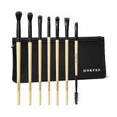 Elevate your eye makeup game with the Morphe Earth To Babe Bamboo Eye Brush Set, a meticulously assembled 7-piece collection designed to deliver professional-grade precision and versatility.