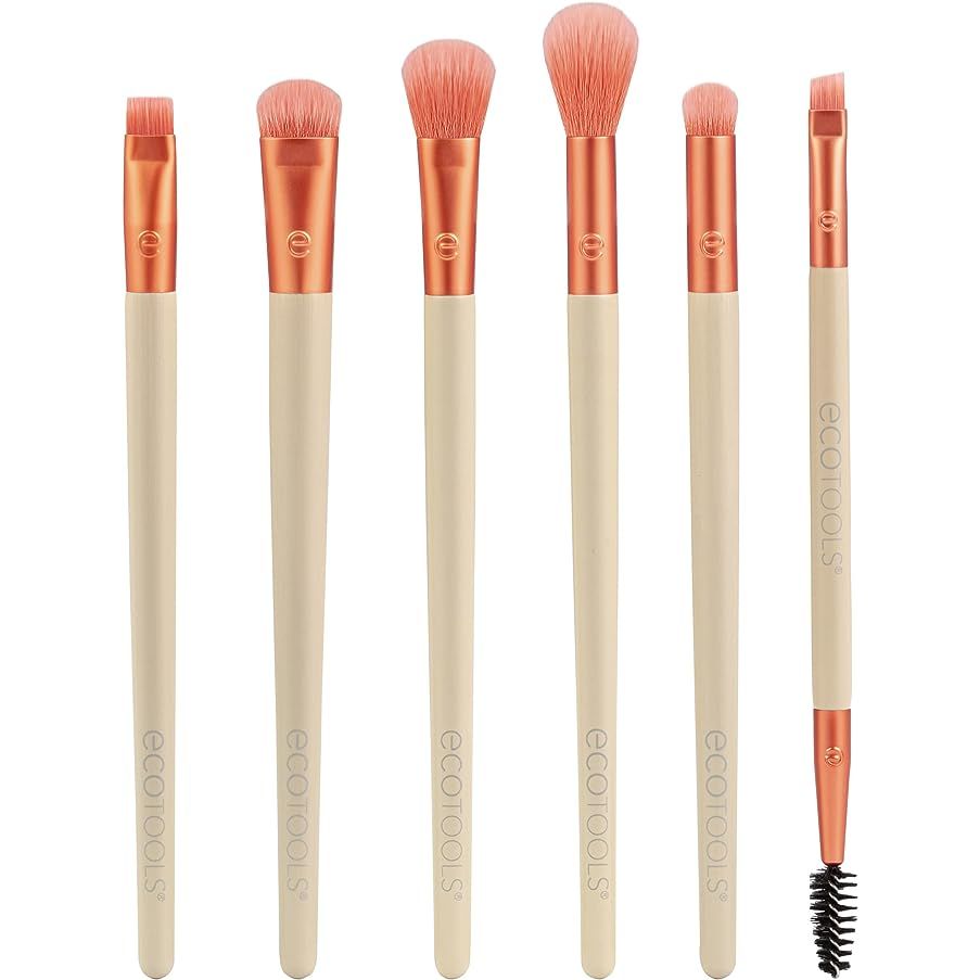 Unleash the true artistry of your eye makeup with the revolutionary EcoTools Elements Fiery Eye Makeup Brush Set, a top-tier selection that marries high performance with ethical beauty practices.