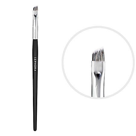 Elevate your eyeliner game with the Sephora Collection's Pro Angled Liner Brush #22, a premium tool crafted for precision and comfort. Its chic, ergonomic handle guarantees a steady hand, leading to immaculate eye artistry.