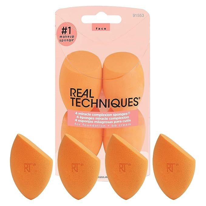 Real Techniques embraces ethical beauty innovation with its signature 3-point precision design, featured in this cruelty-free and 100% vegan sponge. Free from latex and dedicated to precise, effortless application, the Miracle Complexion Sponge is not only kind to your skin but also to the environment. Embrace the prospect of a durable, high-quality makeup application that's both accessible and conscious. Choose Real Techniques Miracle Complexion Sponge for a dazzling, long-lasting makeup application that reflects your commitment to excellence and ethical standards in beauty.