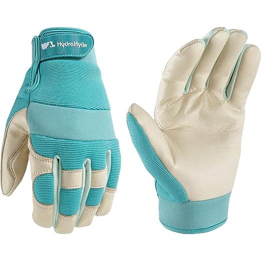 Introducing the Wells Lamont Women's Hybrid Work/Gardening Gloves, a versatile and reliable pair designed specifically for women. These gloves are expertly crafted using high-quality materials to ensure durability and comfort.