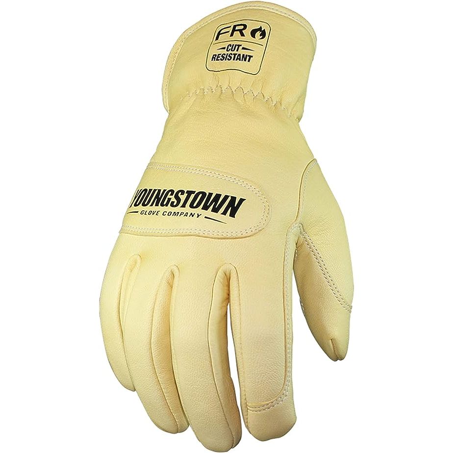 Introducing our top-of-the-line double layered goatgrain leather glove, the ultimate solution for superior hand protection. Crafted to withstand the most challenging tasks, this glove is specifically designed for durability and resistance.