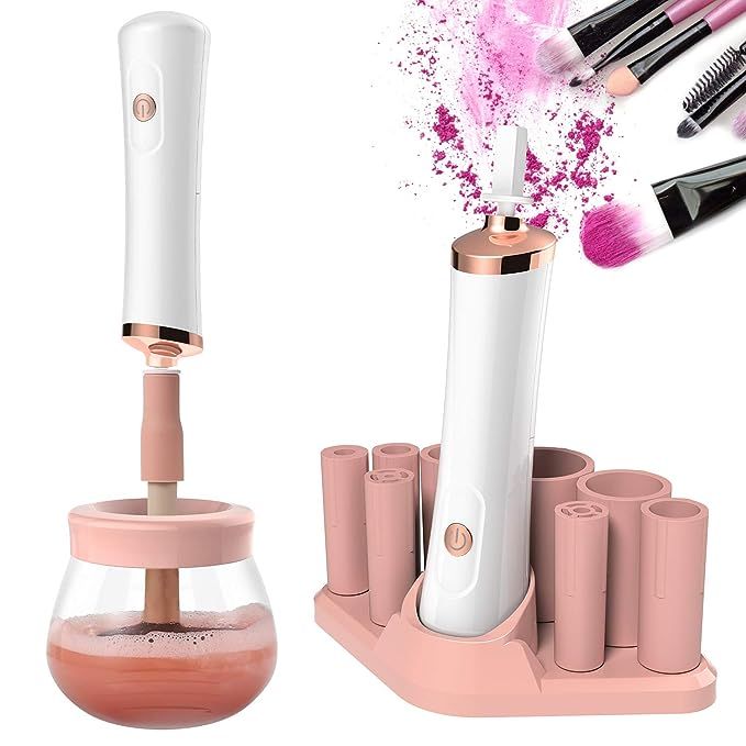 Revitalize your beauty routine with the cutting-edge Electric Makeup Brush Cleaner and Dryer – a game-changer in cosmetic tool maintenance. Spend less time cleaning and more time beautifying with our rapid technology that delivers squeaky-clean brushes in a mere 10 seconds.