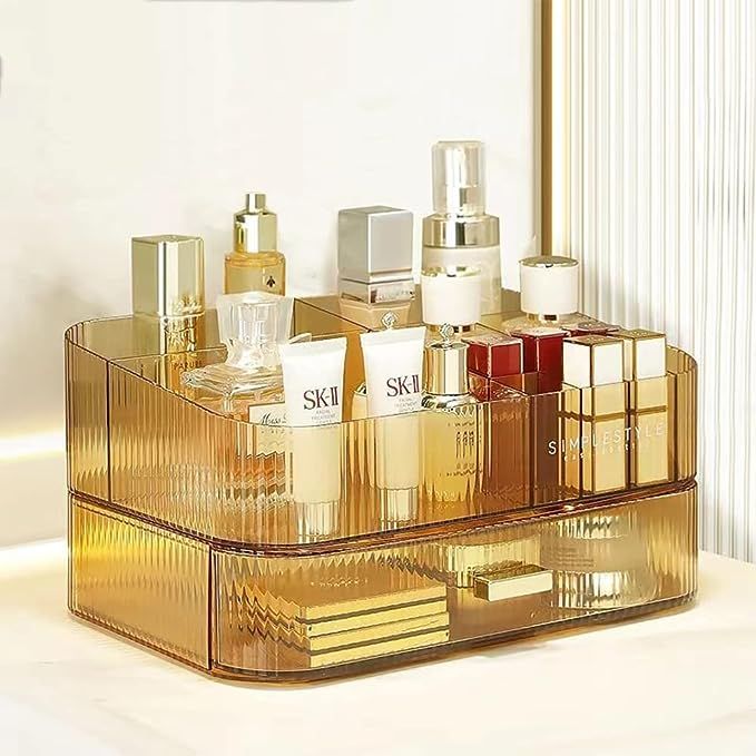 Elevate your beauty space and streamline your daily routine with the sophisticated MIUOPUR Makeup Organizer, a clutter-clearing powerhouse destined to enhance your makeup experience.