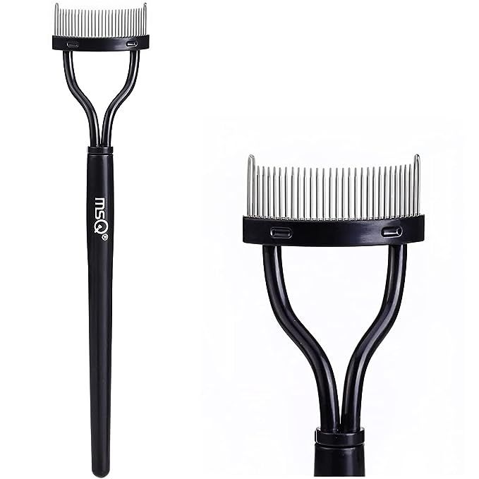 Eyelash combs play a crucial role in achieving precise and well-defined eyelashes. One such popular tool is the Eyelash Comb MSQ Eyelash Separator. This eyelash comb separator is designed with an arc shape and comes with a comb cover, making it an essential tool for any eyelash makeup routine.