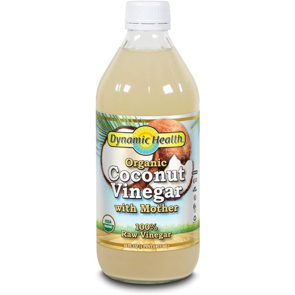 1 Organic Coconut Vinegar with Mother - 16 oz