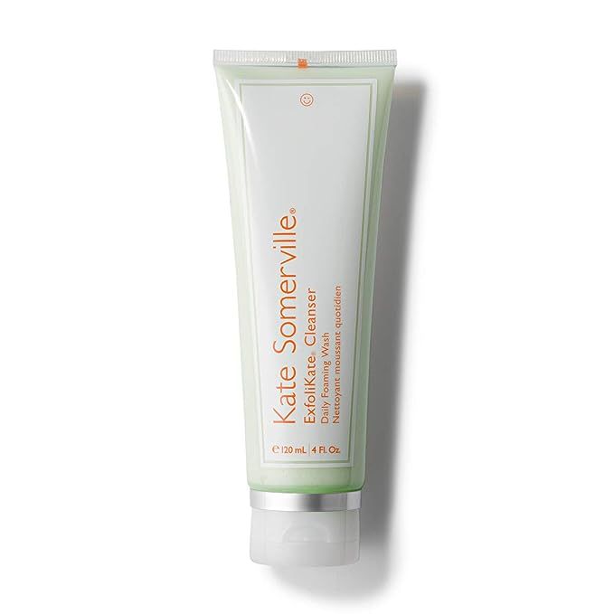 The Kate Somerville ExfoliKate Cleanser is a popular daily exfoliating foaming face wash formulated to gently cleanse and exfoliate the skin. This facial scrub is clinically designed with a combination of glycolic acid and lactic acid, both of which are known for their exfoliating properties.