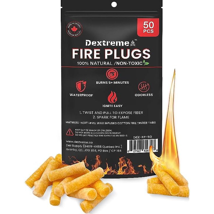 Introducing our long-lasting fire plugs fire starter, a must-have for emergency situations and outdoor enthusiasts. Each pouch contains 50 plugs that burn for over 5 minutes, giving you ample time to start a fire or cook food. Odorless and non-toxic, these fire plugs are safe to use in any environment.
Designed to withstand extreme conditions, our 