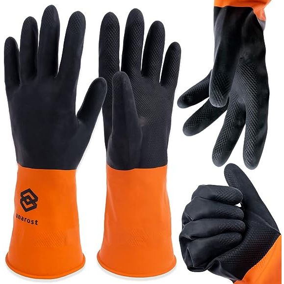 Chemical Resistant Gloves for Heavy-duty Utility - 2 Pairs Thick Long Rubber Protective Gloves: A Comprehensive Overview
Chemical resistant gloves are an essential tool used in numerous industrial applications where workers are exposed to harmful substances.