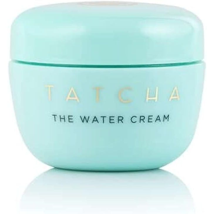 Tatcha The Water Cream, Travel Size: Oil-Free, Optimal Hydration Moisturizer for Pure Poreless Skin - 10 ml / 0.34 oz, is a highly sought-after skincare product loved for its lightness and ability to provide deep hydration.