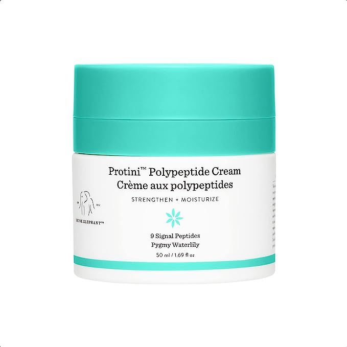 Drunk Elephant's Protini Polypeptide Cream is a renowned protein face moisturizer that offers a multitude of benefits for the skin.