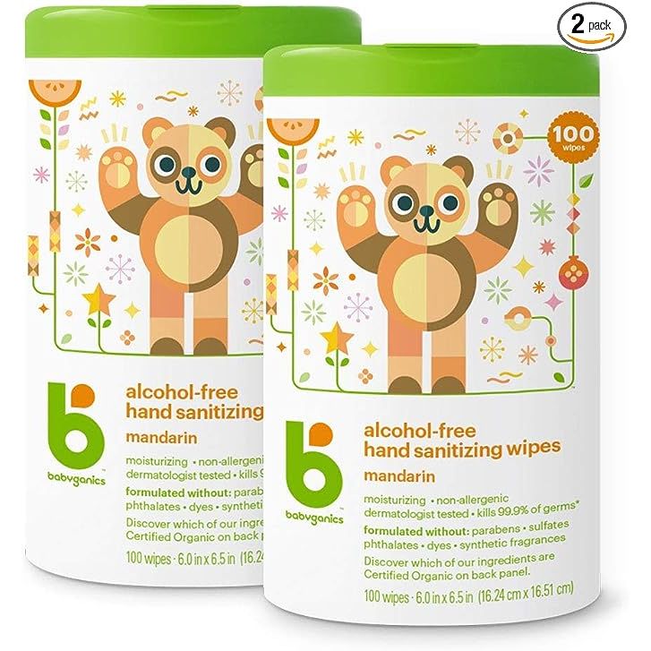 Promoting good hand hygiene is essential for maintaining a healthy lifestyle, especially for the vulnerable immune systems of babies. A standout product in this category is Babyganics Alcohol-Free Hand Sanitizing Wipes in Mandarin scent. These wipes offer a reliable solution for keeping hands clean and free from harmful bacteria.
What sets these sa