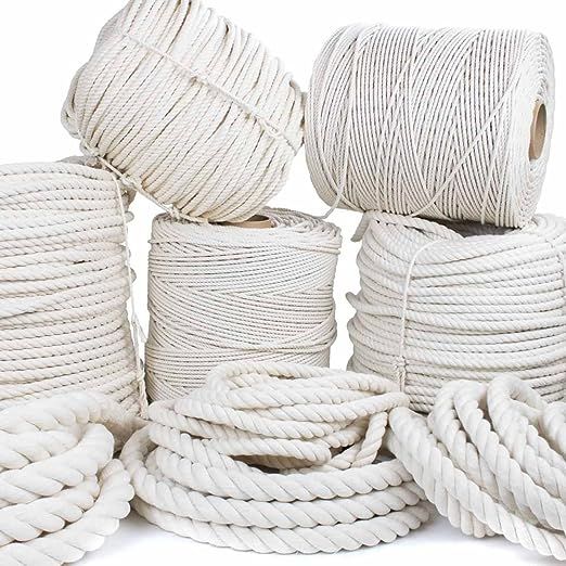 This rope is meticulously crafted using 100% pure USA Grown Cotton, ensuring exceptional quality and durability. Unlike other cotton ropes that are primarily made from synthetic materials like Polyester or Acrylic, which are essentially plastics, our rope offers a truly natural and eco-friendly alternative.