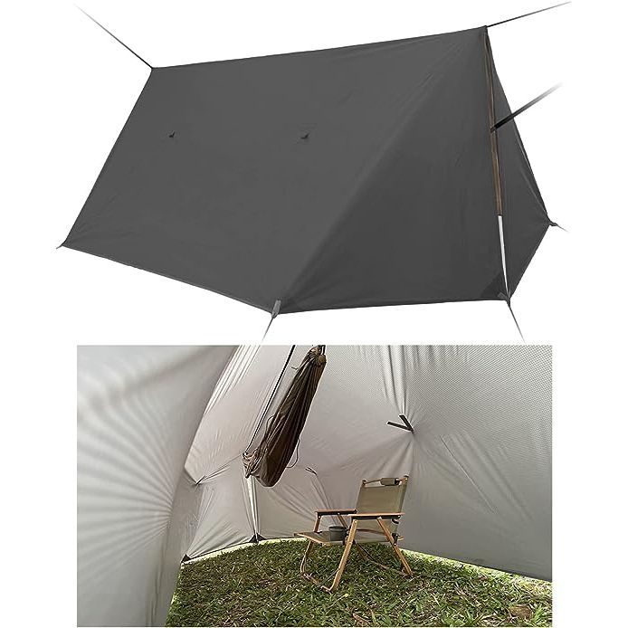 FOUR SEASON PROTECTION - Stay warm and dry whatever the weather with the Sunyear Camp Hammock Rain Fly! Offering full 360° protection from rain, wind, snow, UV rays, you name it with ample coverage overhead and from your side with 2 cleverly placed doors.