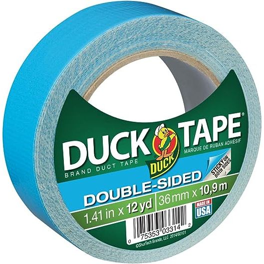 Aggressive, natural rubber adhesive systemDurable woven cotton cloth coated on both sides, protected by an easy release polyethylene linerHigh tensile and tear strengthGreat for hanging, seaming, repairing, and temporary mounting applications