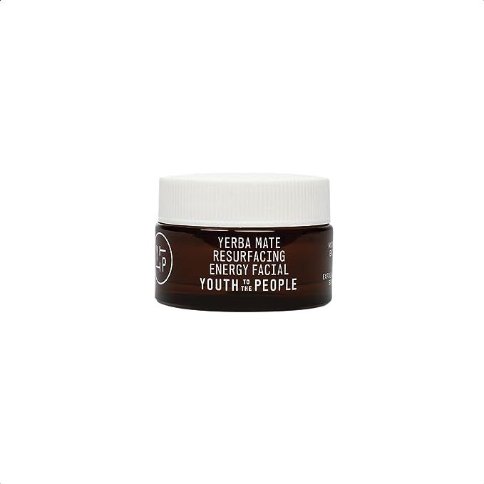 Dual-action microdermabrasion facial breaks down dead skin cells with active enzymes, papaya, and pineapple, while sustainable micro-exfoliants bamboo and diatomaceous earth smooth skin texture.Amplified by highly caffeinated extracts, yerba mate and guayusa, this two-minute facial energizes and invigorates.