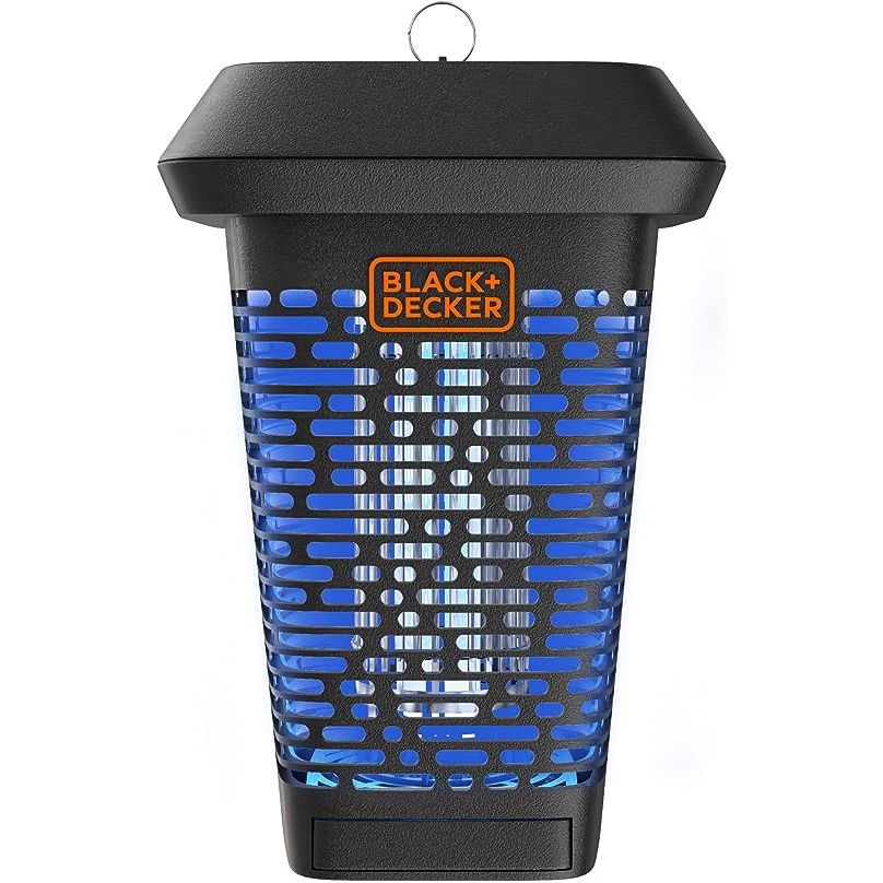 Safeguard Your Yard From Pesky Insects | Advanced High-Voltage Outdoor Bug Zapper Functions as an Effective Attractant, Swiftly Terminating Flies, Mosquitoes, Gnats, Wasps, Moths & Other Annoying Flying & Biting Pests on Impact | Reliable Protection for Areas Up to 1 Acre
Dual Zapping and Collecting Functionality | Versatile Design Permits Hanging 