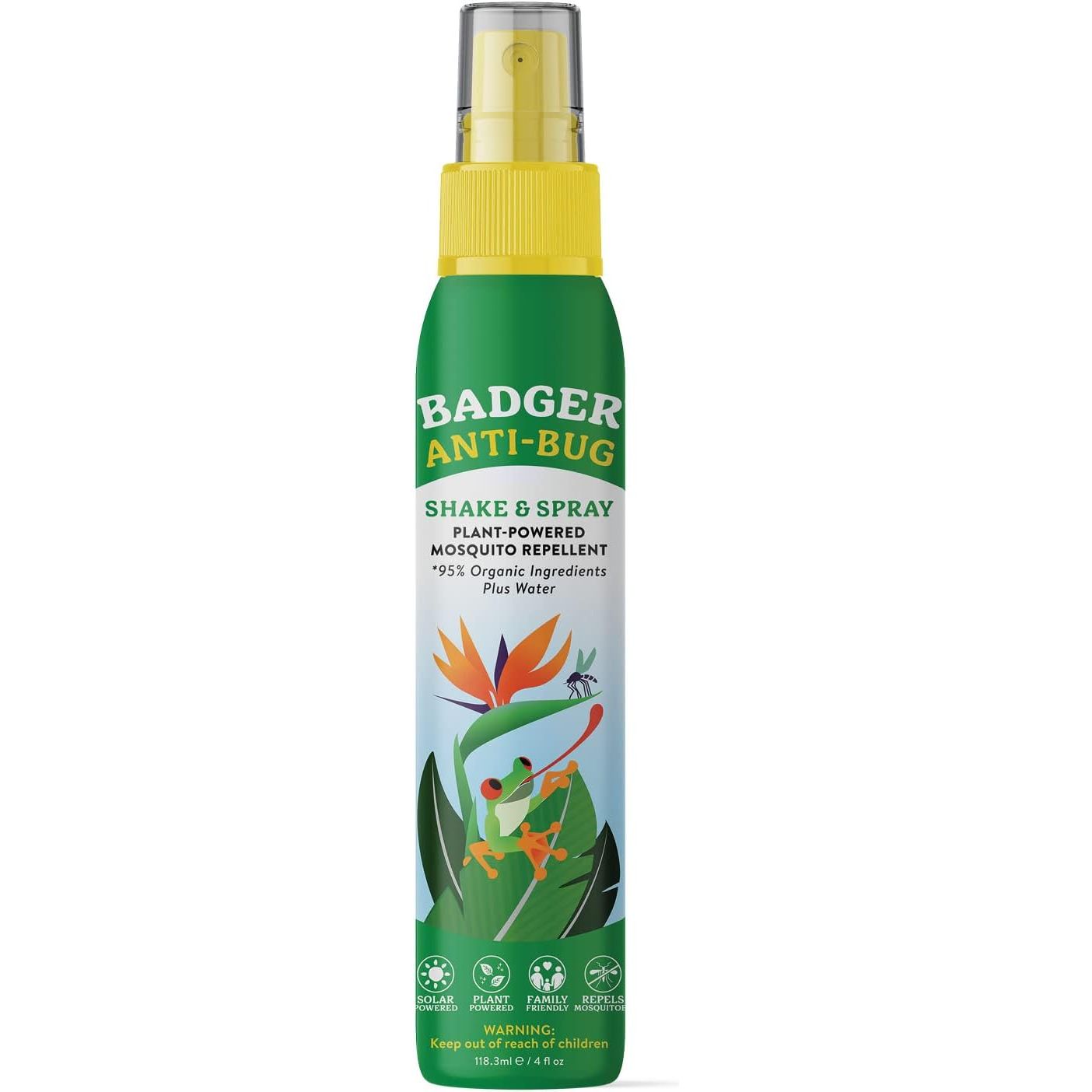 Introducing your new go-to bug spray, designed to keep you protected and free from pesky mosquitos for up to three hours. This all-natural formula is a game-changer, as it contains absolutely no DEET or other harmful synthetic chemicals. Plus, it's not only kind to your skin but also to animals and the environment - it's gluten-free, cruelty-free, 