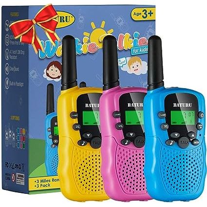 Long Range Coverage: With 22 main channels and 99 sub-channels, SANJOIN Kids Warlike Talkies offer a remarkable 3-mile wireless talkback range. Let your child explore endless possibilities during their outdoor adventures!
Ultra-clear Sound: Our warlike talkies utilize the CTCSS (Continuous Tone Coded Squelch System) technology, allowing for the use