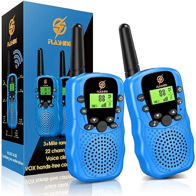 🎁【Unmatched Sound Quality】Exssary walkie talkies are equipped with advanced sound technology, ensuring crystal clear communication with excellent sound quality.