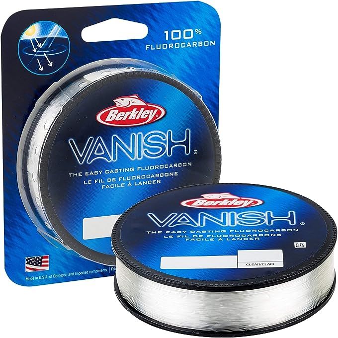 Remains Crystal Clear Beneath the Surface – With its 100% fluorocarbon construction, this remarkable fishing line refracts light just like water, allowing for seamless invisibility underwater.