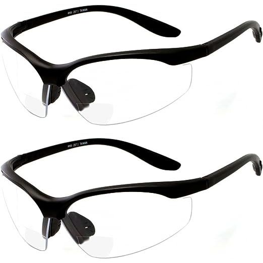 Enhance your safety and clarity at work with our premium Clear Lens Safety Glasses. These high-quality glasses are equipped with a magnification diopter molded into the inner corner, ensuring optimal visibility while performing intricate tasks. Crafted from durable polycarbonate, the impact-resistant lens offers protection against potential hazards